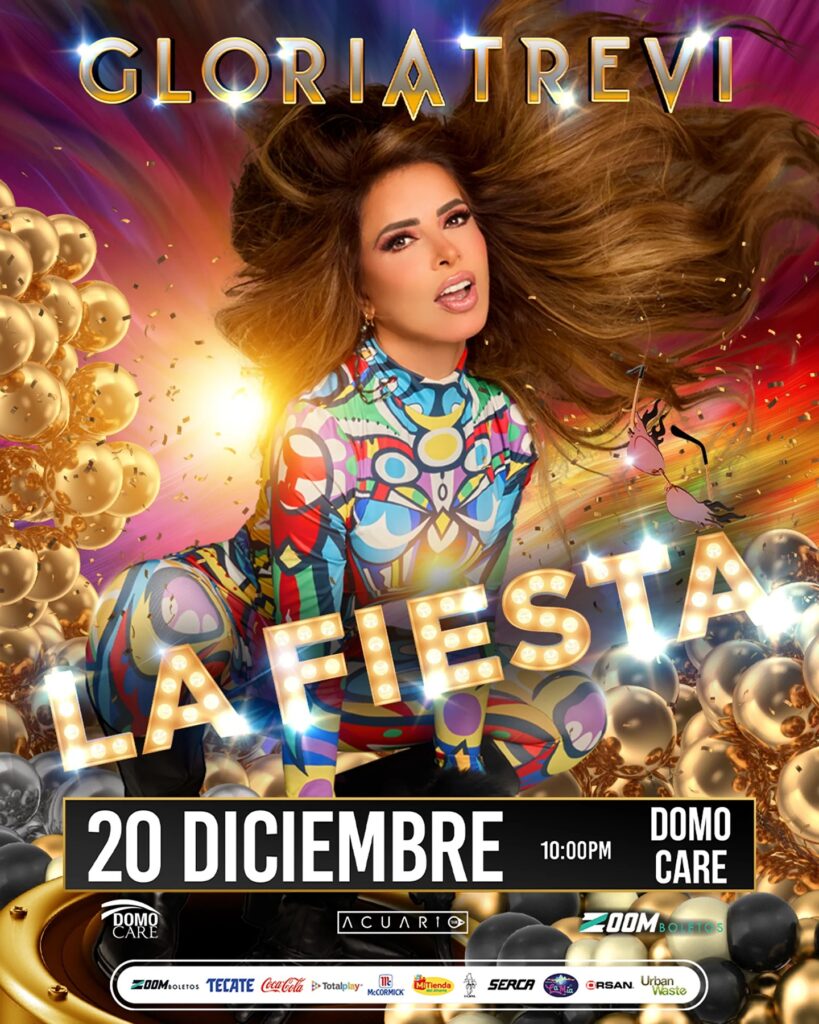 GLORIA TREVI MONTERREY 2025 DOMO CARE
