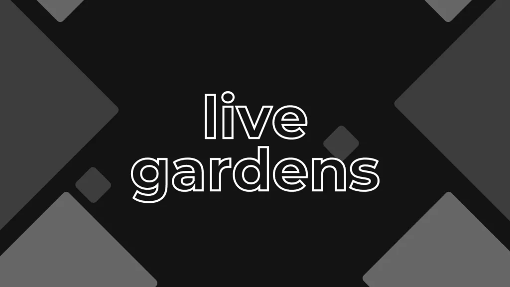 BANNER LIVE GARDENS