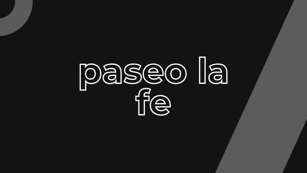 BANNER PASEO LA FE