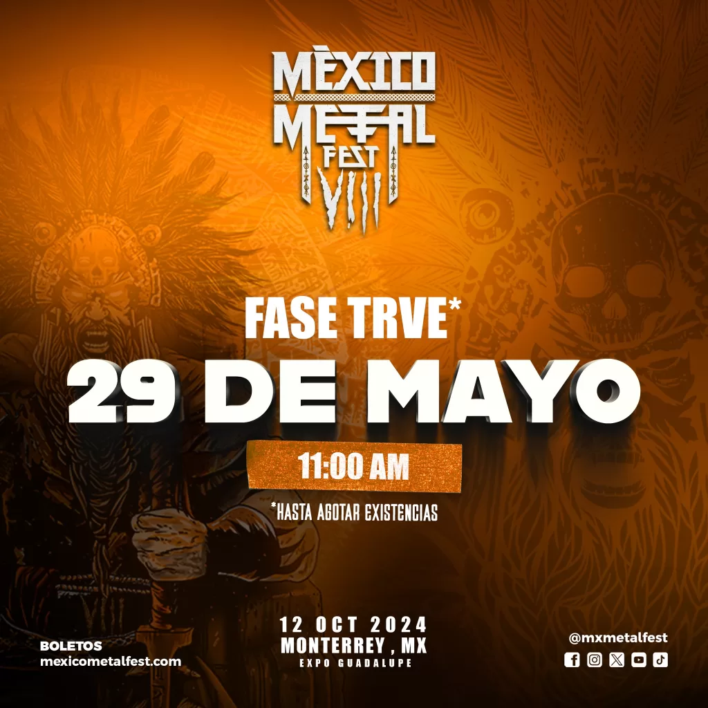 MÉXICO METAL FEST EN FERIA GUADALUPE 2024