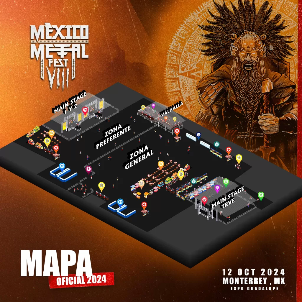 MÉXICO METAL FEST EN FERIA GUADALUPE 2024 VENUE