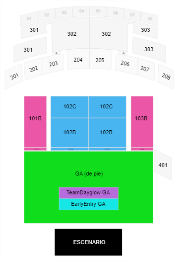 DAYGLOW EN SHOWCENTER COMPLEX 2024 VENUE