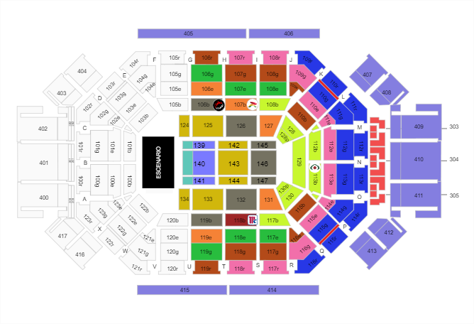 INTOCABLE EN ARENA MONTERREY 2024 VENUE