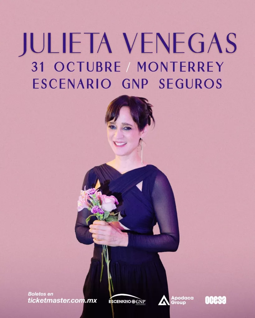 JULIETA VENEGAS EN ESCENARIO GNP SEGUROS 2024