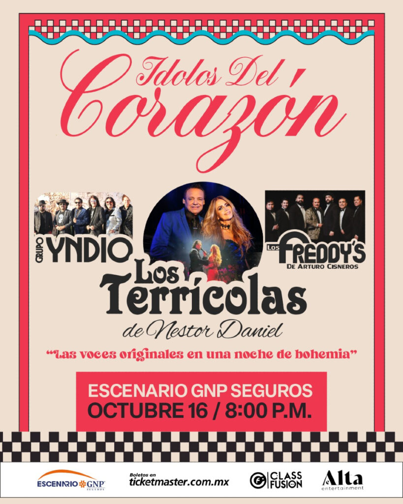 ÍDOLOS DEL CORAZÓN MONTERREY 2025 ESCENARIO GNP SEGUROS