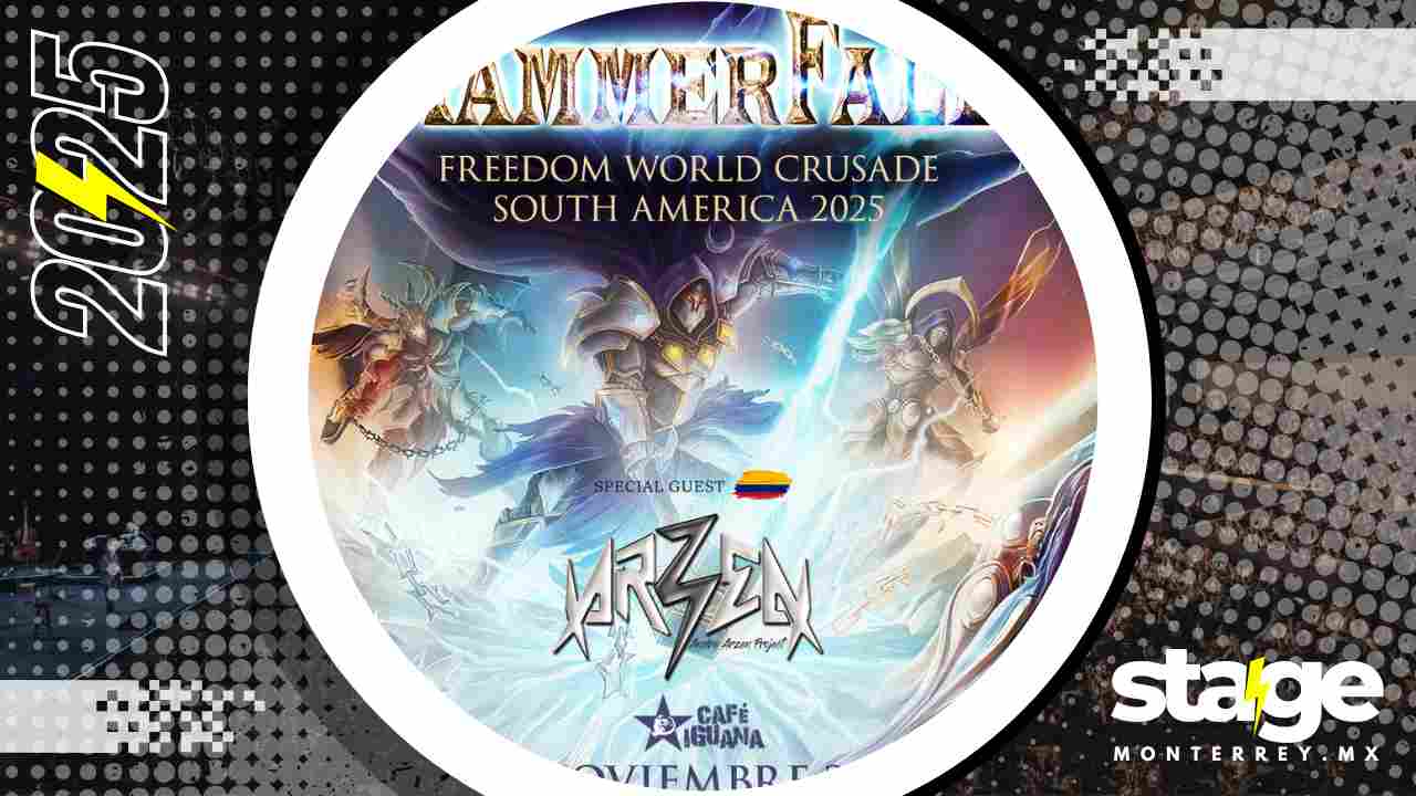 HAMMERFALL MONTERREY 2025 CAFÉ IGUANA