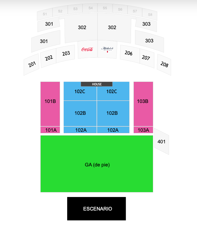 MAPA SAINT MOTEL MONTERREY 2026 SHOWCENTER COMPLEX