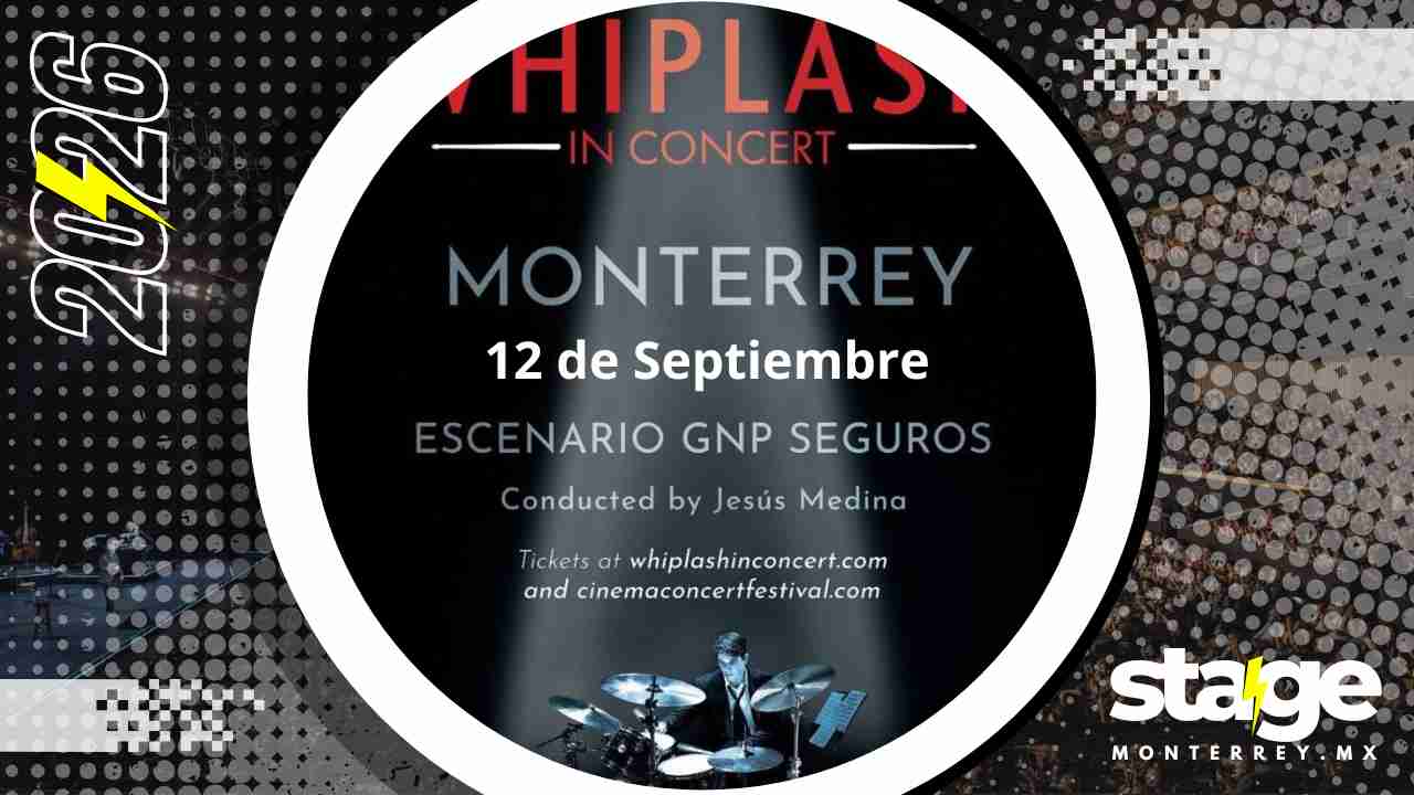 WHIPLASH IN CONCERT MONTERREY 2026 ESCENARIO GNP SEGUROS