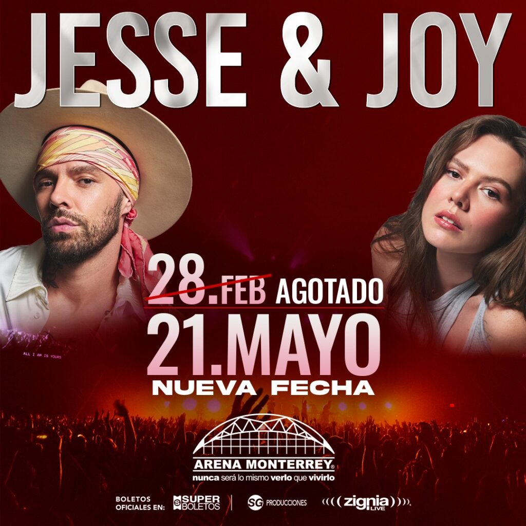 JESSE Y JOY ARENA MONTERREY 2026