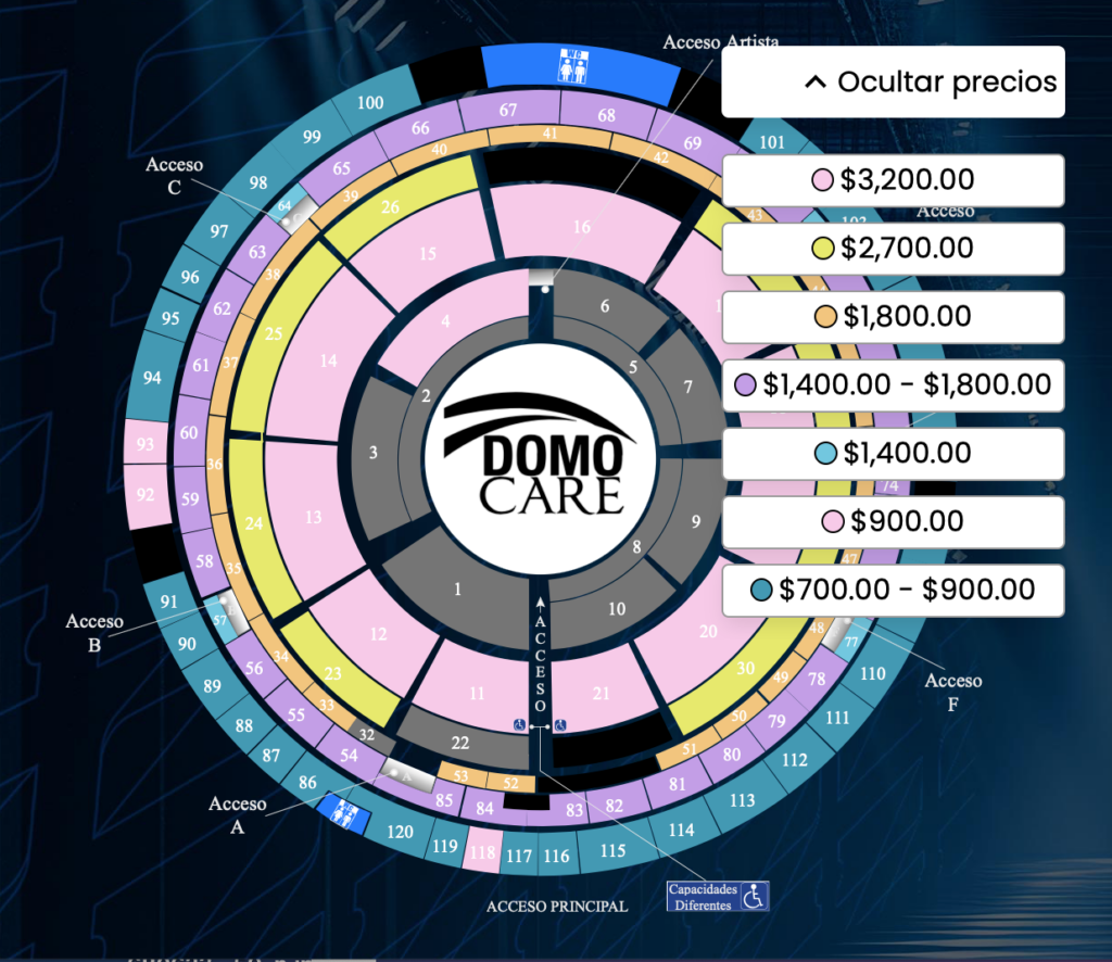 MAPA DE PRECIOS MARCA REGISTRADA MONTERREY 2026 DOMO CARE