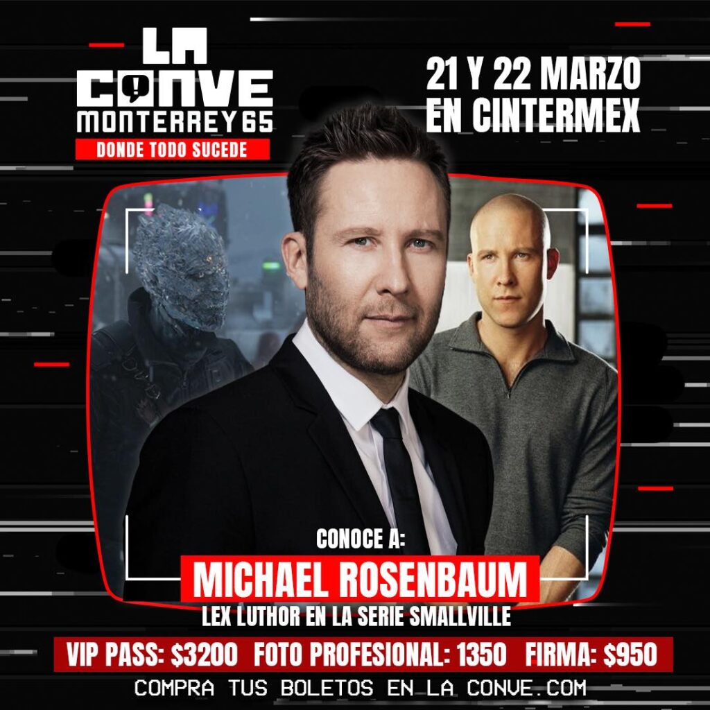 MICHAEL ROSENBAUM EN LA CONVE 65