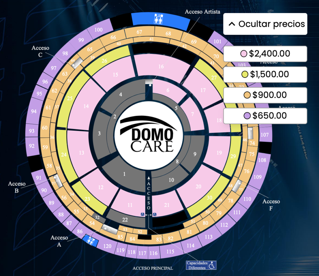 PRECIOS LOS DOS CARNALES Y NORTEÑAZO MONTERREY 2026 DOMO CARE