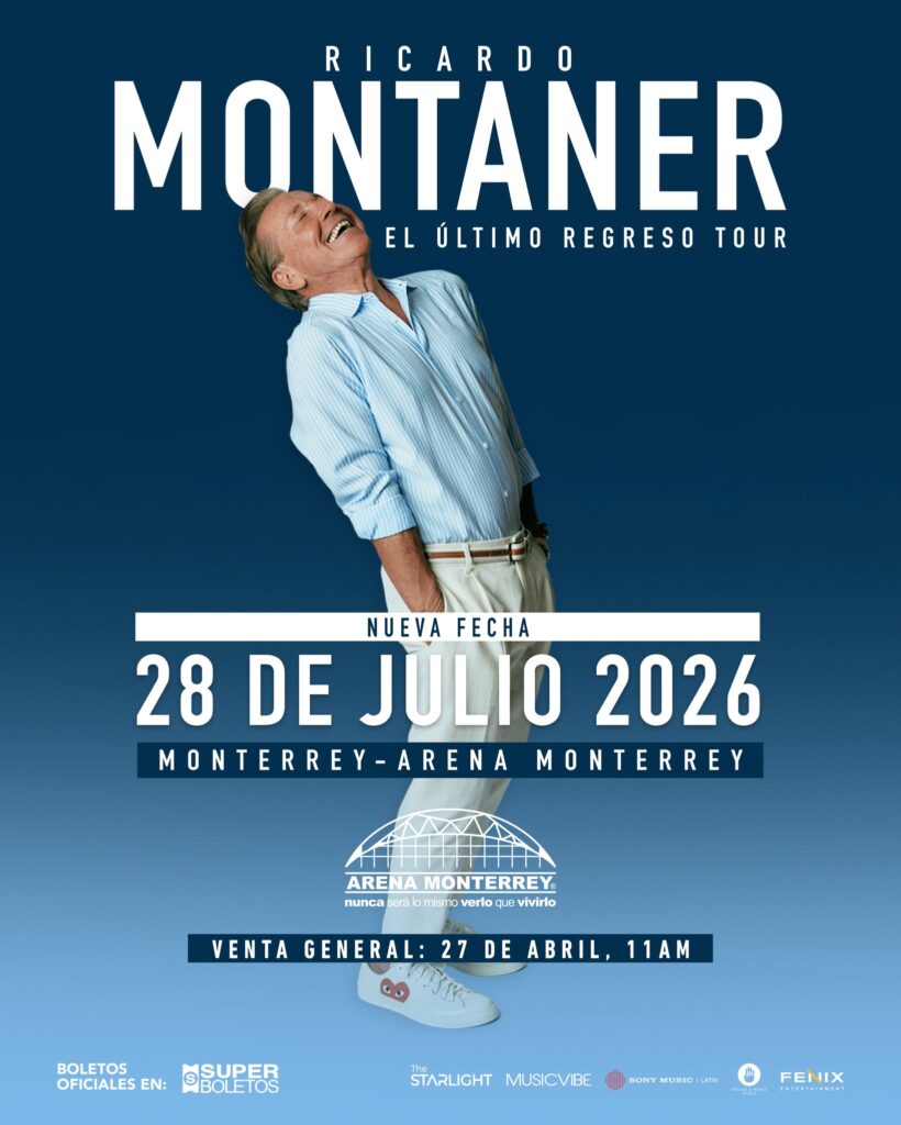 RICARDO MONTANER MONTERREY 2026 ARENA MONTERREY