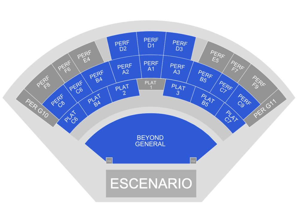 MAPA VICTOR MENDIVIL MONTERREY 2026 AUDITORIO BANAMEX