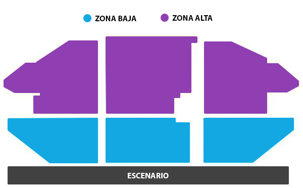 Mapa Auditorio Río 70