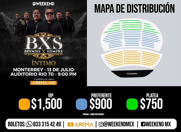 BRYNDIS POR SIEMPRE MONTERREY 2025 AUDITORIO RÍO 70