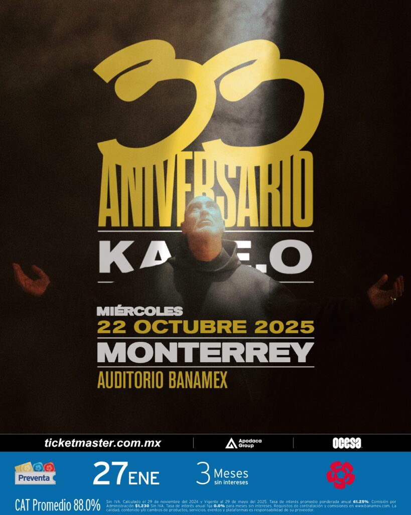 KASE.O MONTERREY 2025 AUDITORIO BANAMEX