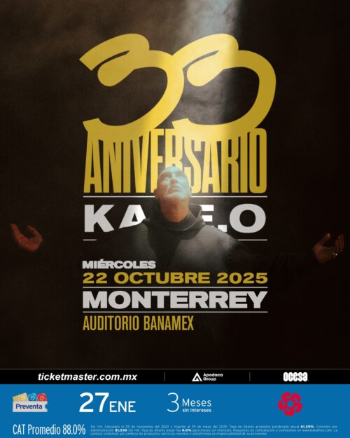 KASE.O MONTERREY 2025 AUDITORIO BANAMEX
