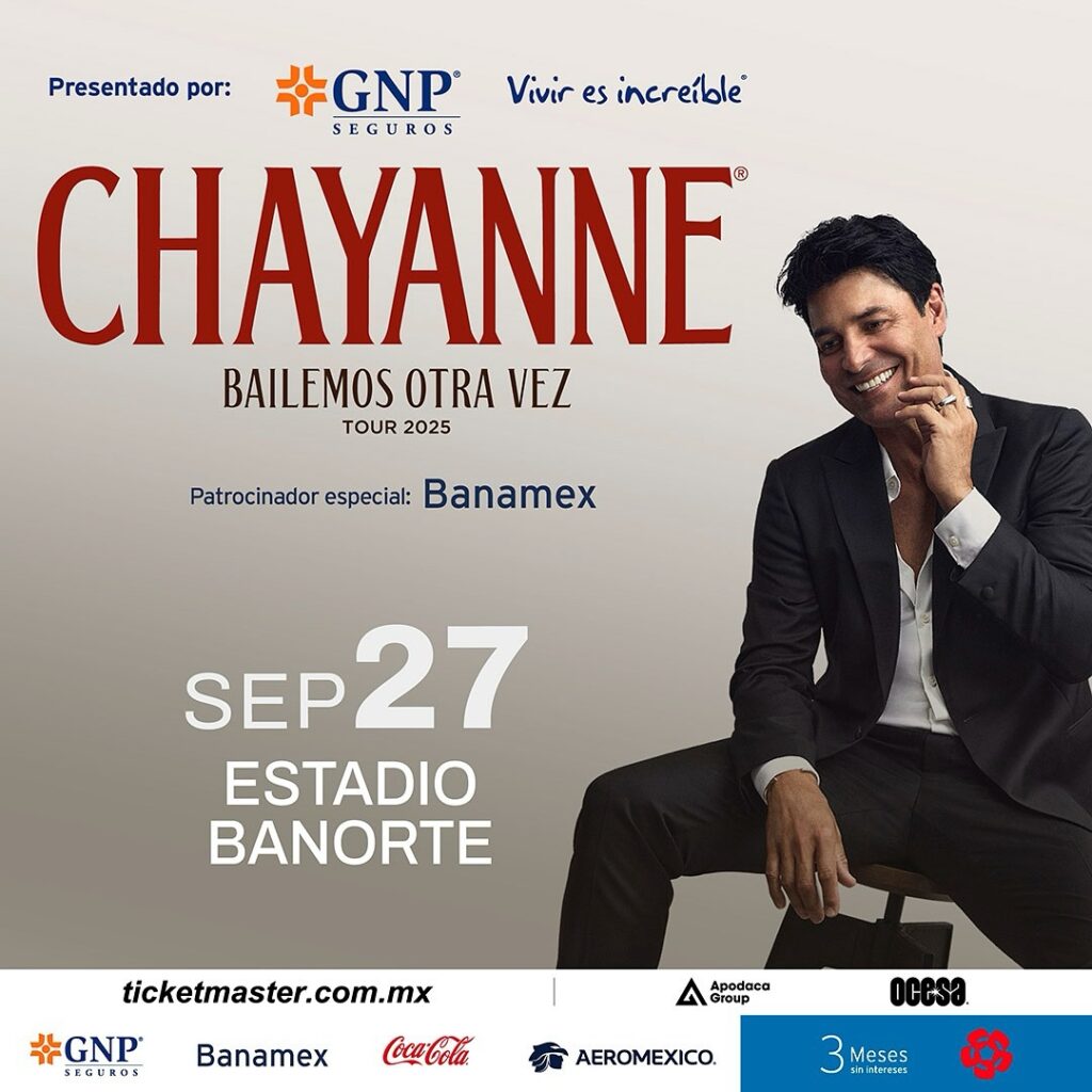 CHAYANNE MONTERREY 2025 ESTADIO BANORTE
