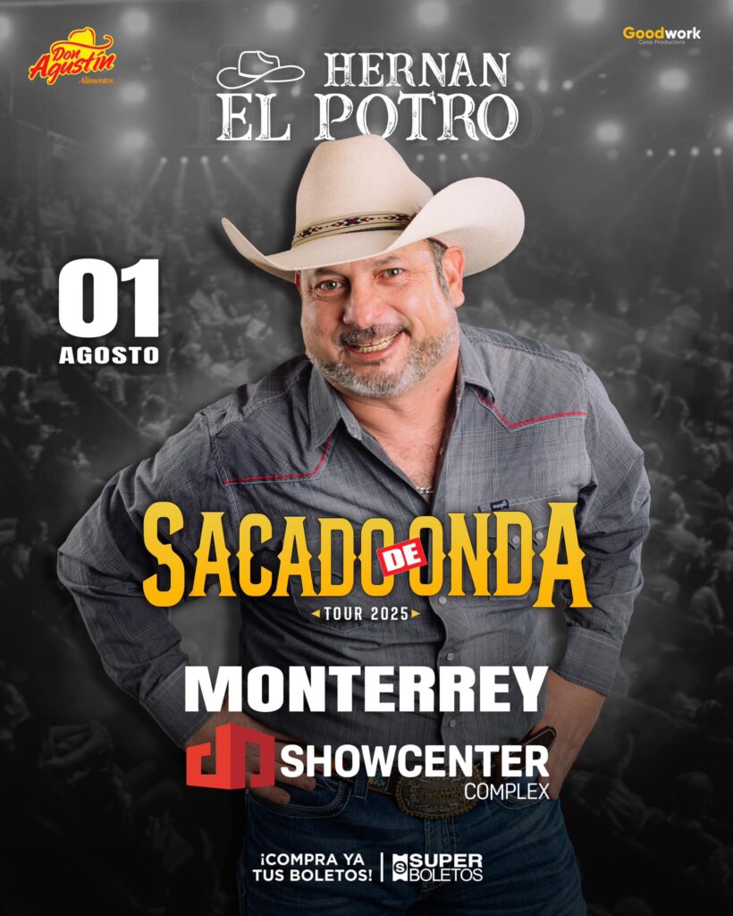 HERNÁN EL POTRO MONTERREY 2025 SHOWCENTER COMPLEX