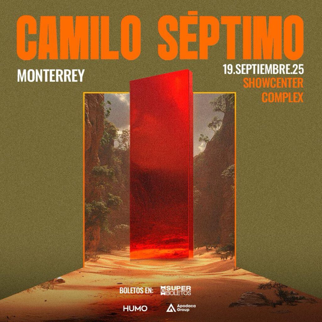 CAMILO SÉPTIMO MONTERREY 2025 SHOWCENTER COMPLEX