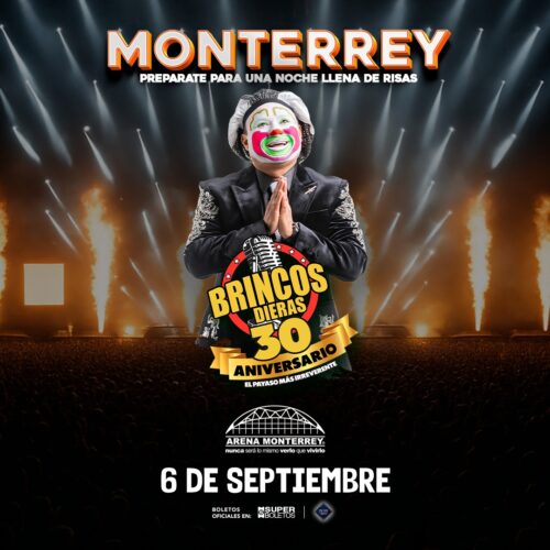 BRINCOS DIERAS MONTERREY 2025 ARENA MONTERREY