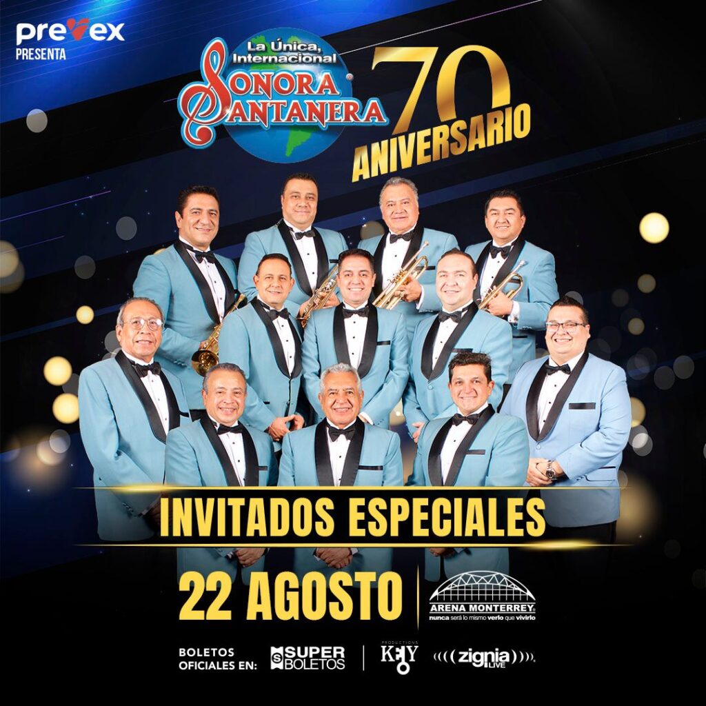 SONORA SANTANERA MONTERREY 2025 ARENA MONTERREY