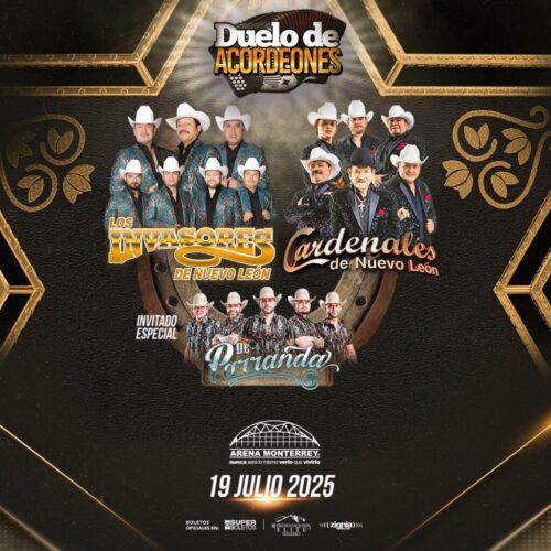 DUELO DE ACORDEONES MONTERREY 2025 ARENA MONTERREY