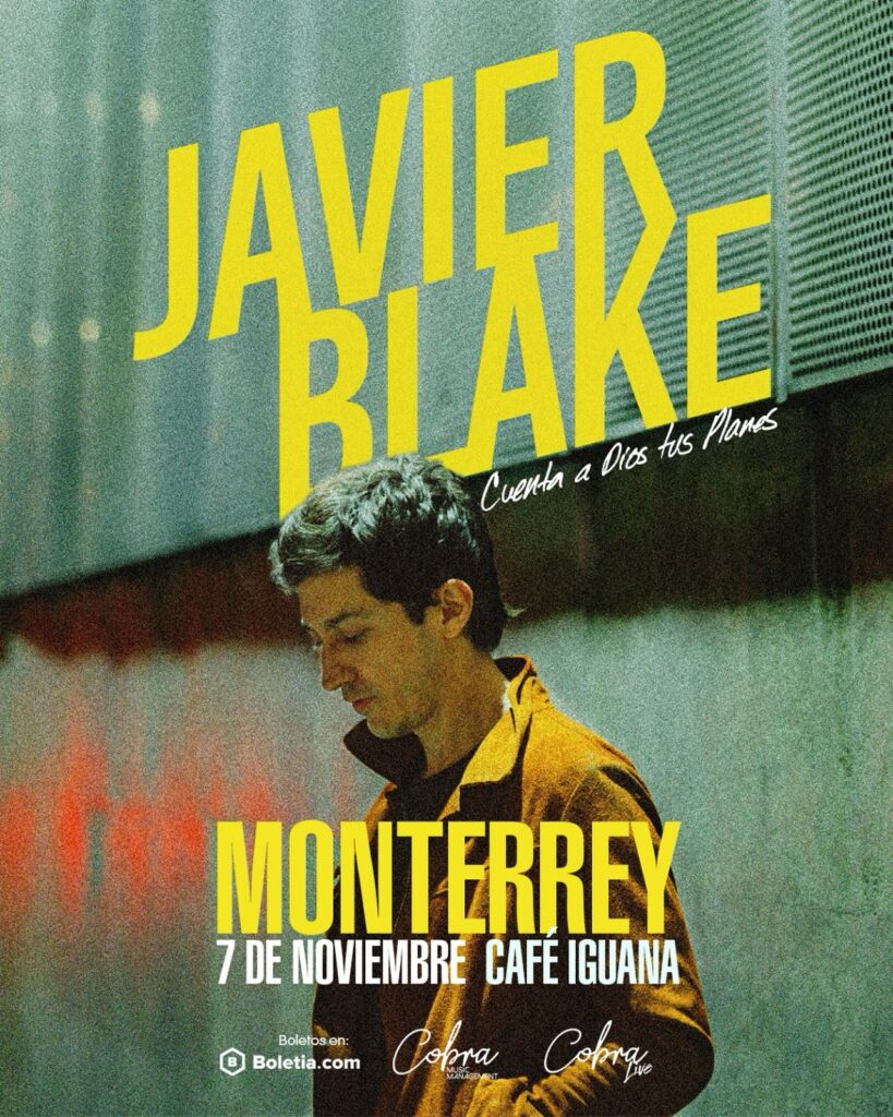 JAVIER BLAKE MONTERREY 2025 CAFÉ IGUANA