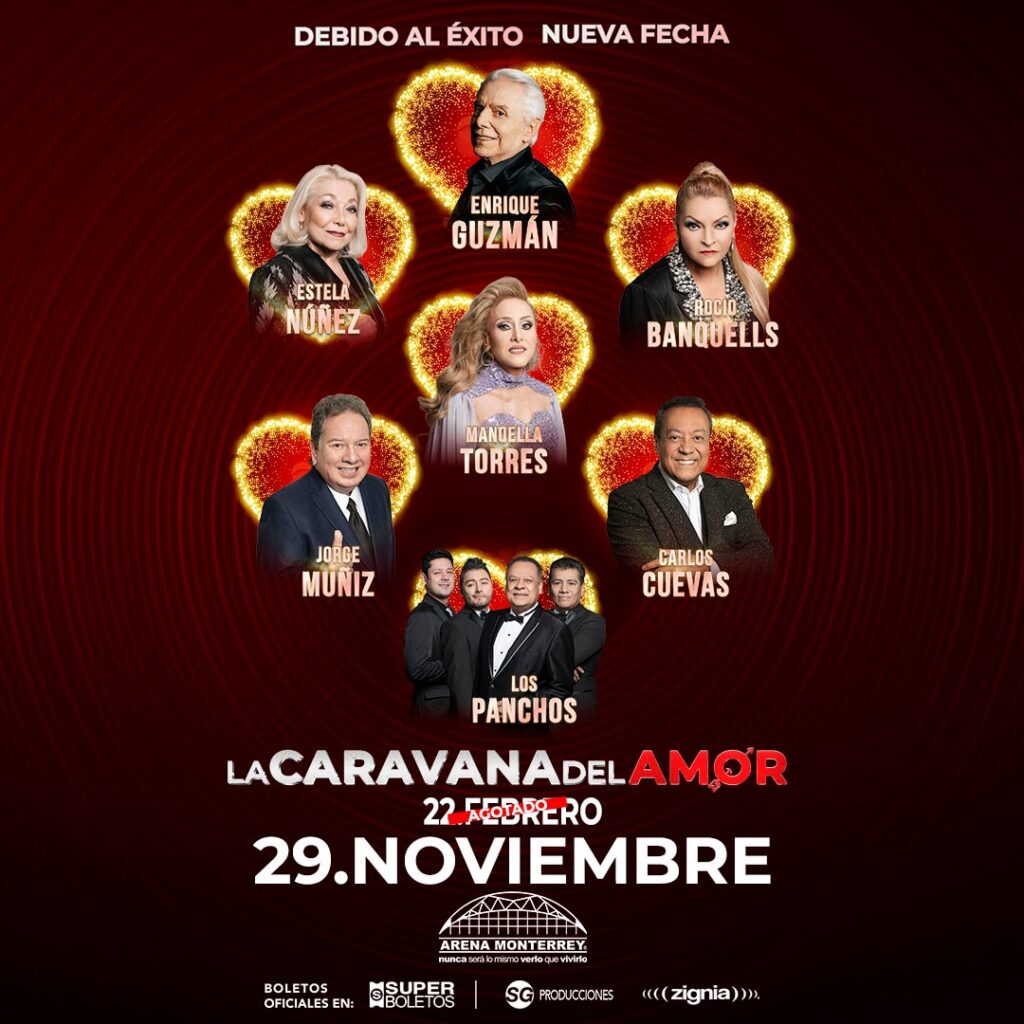 LA CARAVANA DEL AMOR MONTERREY 2025 ARENA MONTERREY