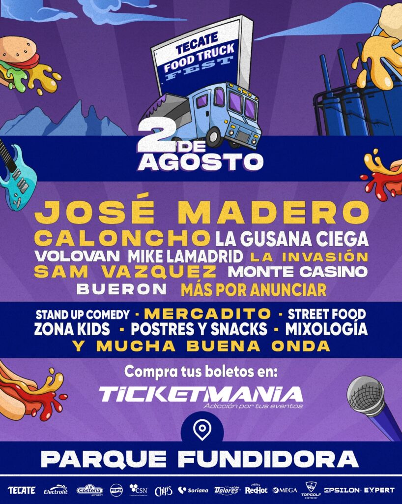 TECATE FOOD TRUCK FEST MONTERREY 2025 PARQUE FUNDIDORA