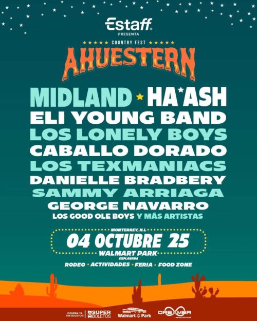 AHUESTERN COUNTRY FEST MONTERREY 2025 EXPLANADA SULTANES