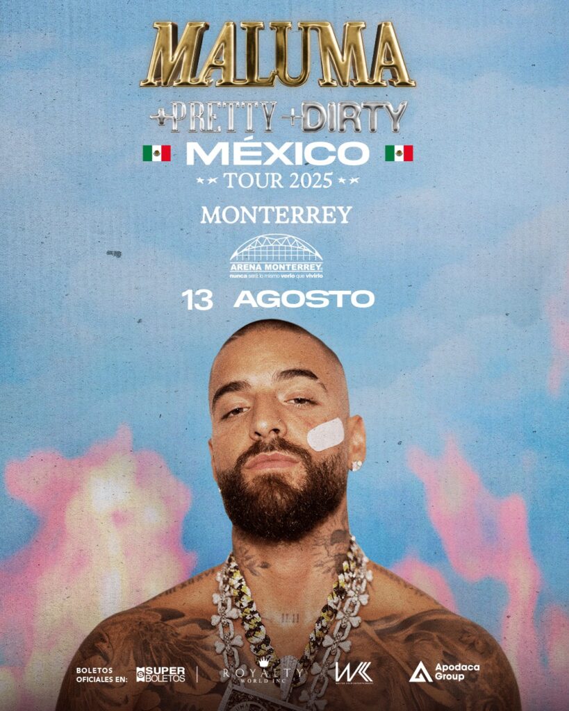 MALUMA MONTERREY 2025 ARENA MONTERREY