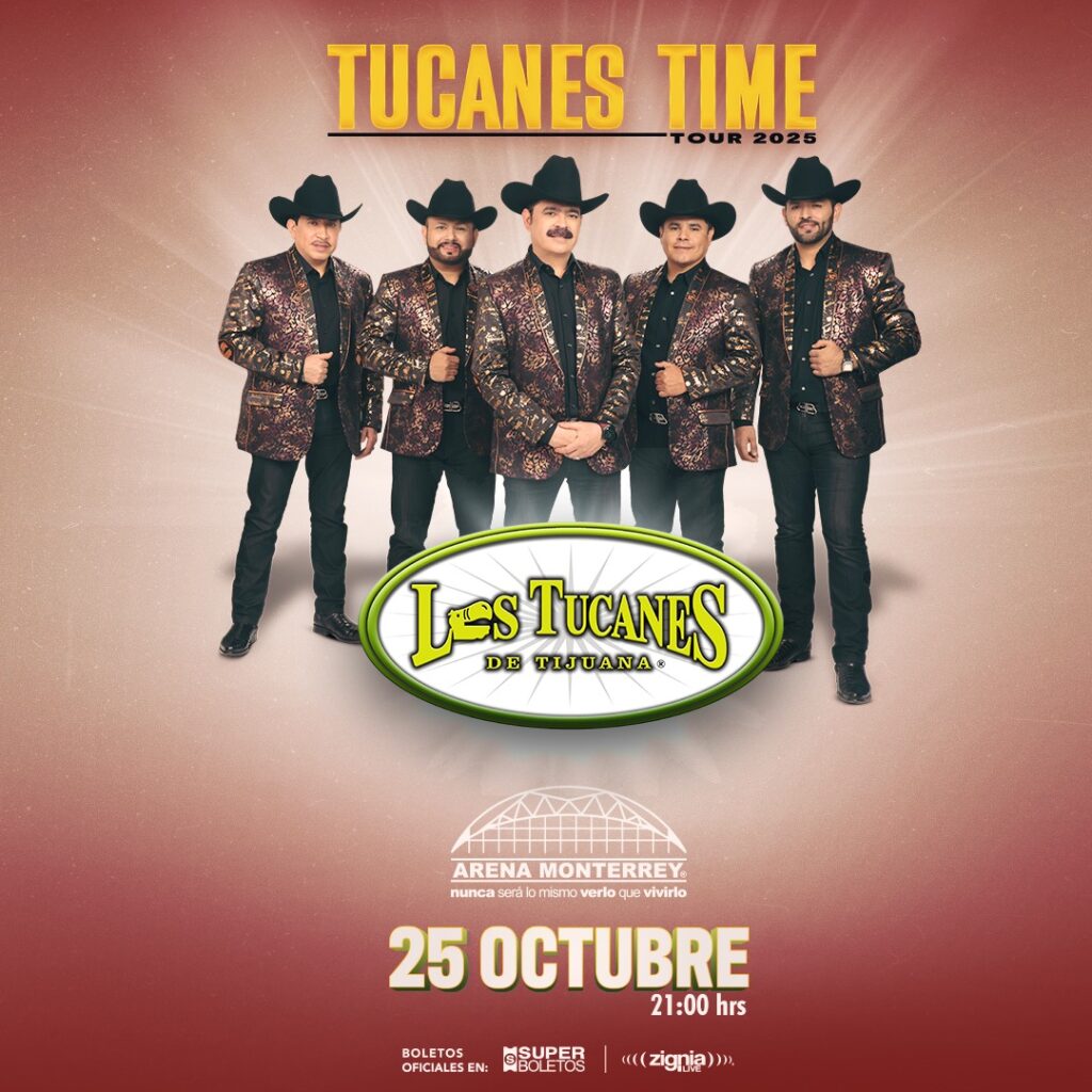 LOS TUCANES DE TIJUANA MONTERREY 2025 ARENA MONTERREY