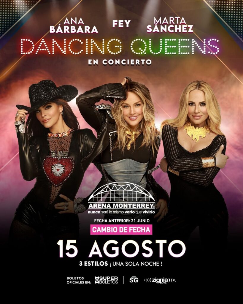 DANCING QUEENS MONTERREY 2025 ARENA MONTERREY