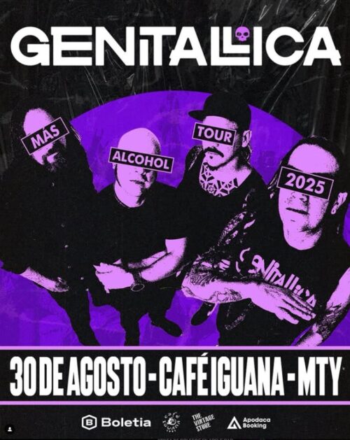 GENITALLICA MONTERREY 2025 CAFÉ IGUANA