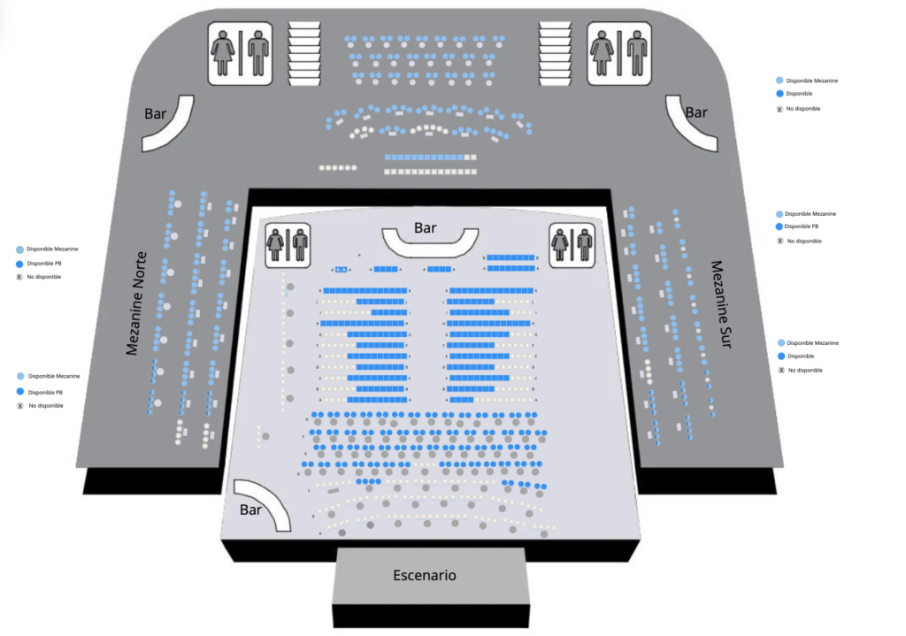 Mapa Auditorio Cumbres