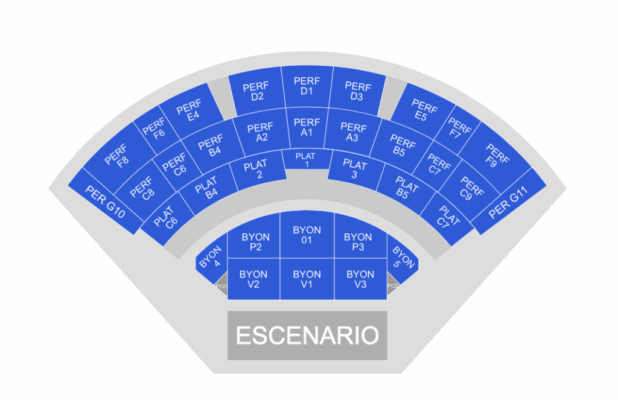 MAPA AUDITORIO BANAMEX