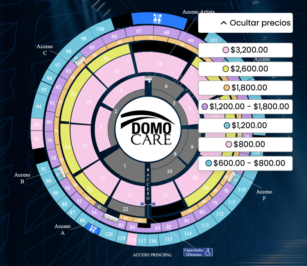 EL FANTASMA LOS DOS CARNALES GERARDO DÍAZ MONTERREY 2025 DOMO CARE MAPA PRECIOS