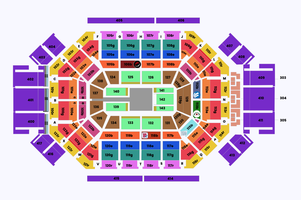 MAPA ARENA MONTERREY