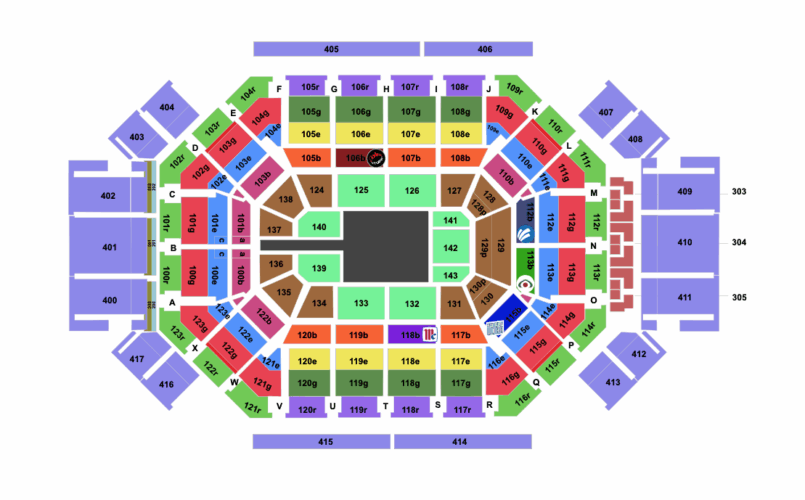 MAPA ARENA MONTERREY