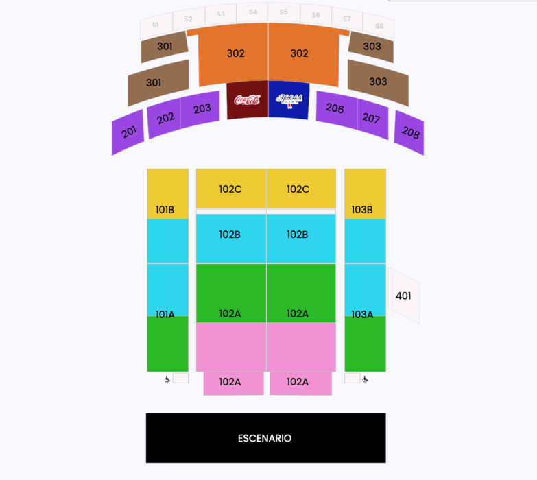 MAPA SHOWCENTER COMPLEX
