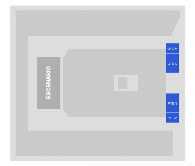 Mapa Estadio Banorte