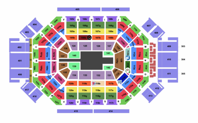 MAPA ARENA MONTERREY