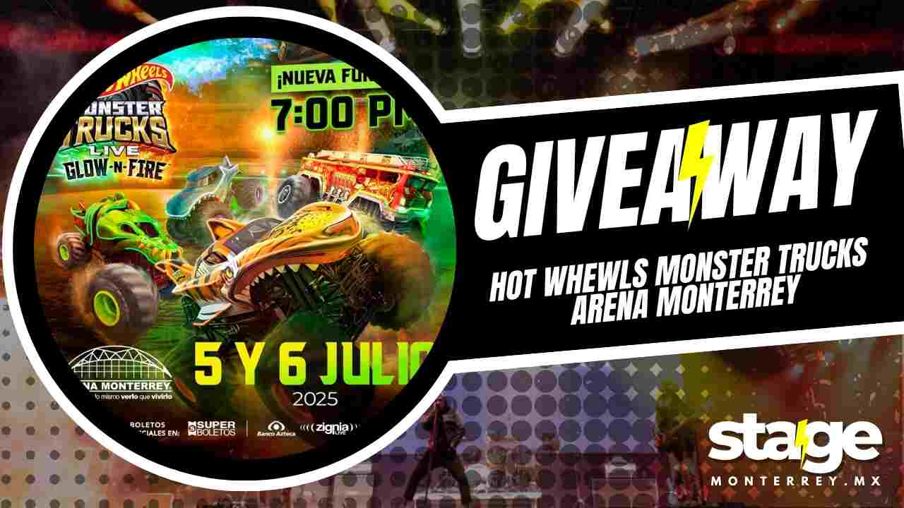 HOT WHEELS MONSTER TRUCKS ARENA MONTERREY 2025 GIVEAWAY