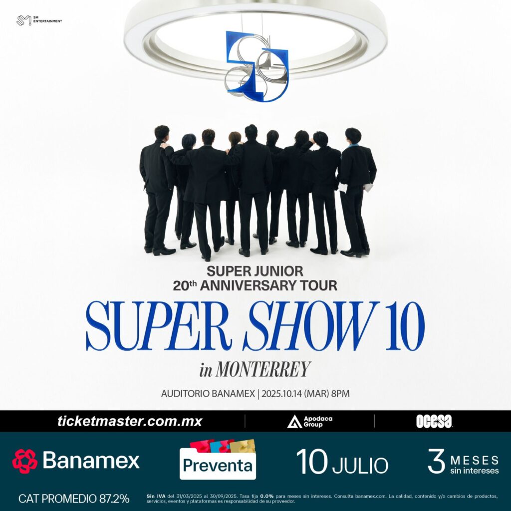SUPER JUNIOR MONTERREY 2025 AUDITORIO BANAMEX