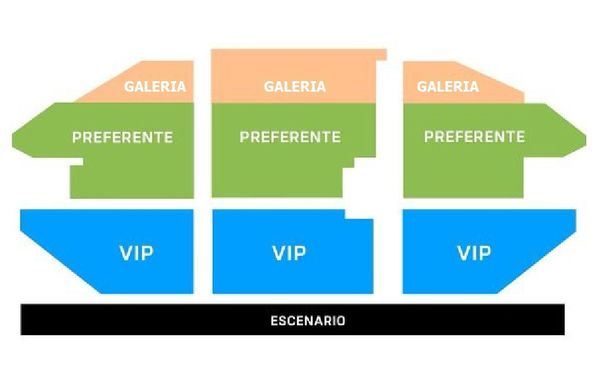 Mapa Rio 70 DIOS MÍO HAZME VIUDA MONTERREY 2025 AUDITORIO RÍO 70