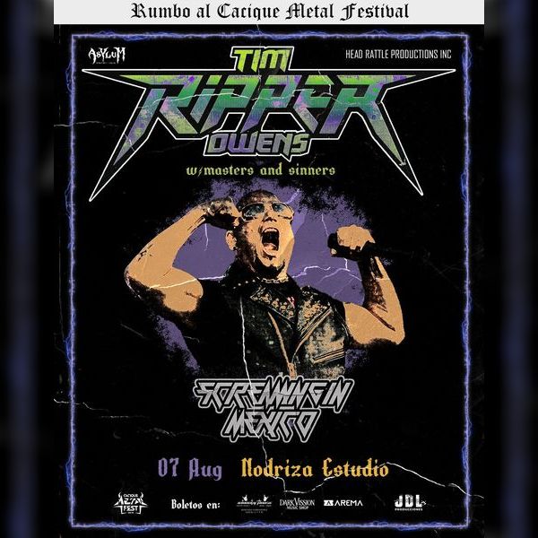 TIM RIPPER OWENS MONTERREY 2025 NODRIZA ESTUDIO