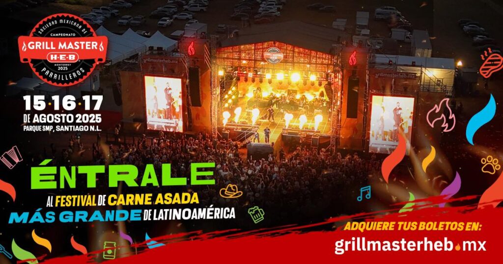 GRILL MASTER HEB 2025 PARQUE SMP SANTIAGO N.L.