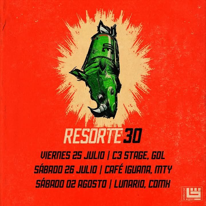 RESORTE MONTERREY 2025 CAFÉ IGUANA